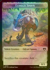 [FOIL] エルドラージ・落とし子/ELDRAZI SPAWN 【英語版】 [CMM-トークン]