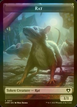 画像1: [FOIL] ネズミ/RAT 【英語版】 [CMM-トークン]
