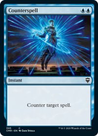 対抗呪文/Counterspell 【英語版】 [CMR-青C]