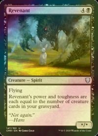 [FOIL] 黄泉からの帰還者/Revenant 【英語版】 [CMR-黒U]