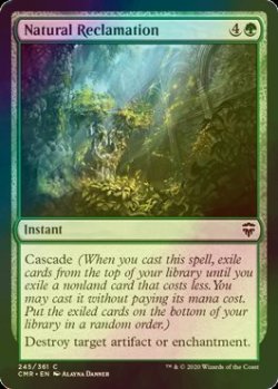 画像1: [FOIL] 自然の再生/Natural Reclamation 【英語版】 [CMR-緑C]