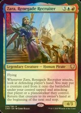 [FOIL] 改革派の勧誘者、ザラ/Zara, Renegade Recruiter 【英語版】 [CMR-金R]