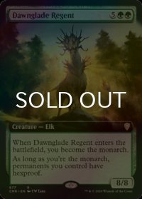 [FOIL] 明けの林の主/Dawnglade Regent (拡張アート版) 【英語版】 [CMR-緑R]