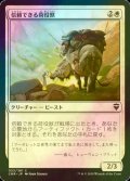 [FOIL] 信頼できる荷役獣/Trusty Packbeast 【日本語版】 [CMR-白C]