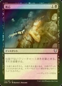 [FOIL] 喪心/Cast Down 【日本語版】 [CMR-黒U]