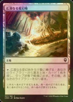 画像1: [FOIL] 広漠なる変幻地/Terramorphic Expanse 【日本語版】 [CMR-土地C]