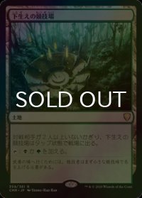 [FOIL] 下生えの競技場/Undergrowth Stadium 【日本語版】 [CMR-土地R]