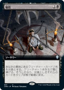 画像1: 犠牲/Victimize (拡張アート版) 【日本語版】 [CMR-黒U]