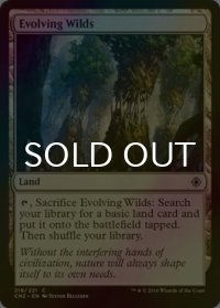 [FOIL] 進化する未開地/Evolving Wilds 【英語版】 [CN2-土地C]