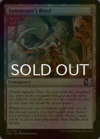 [FOIL] 召喚者の絆/Summoner's Bond 【英語版】 [CN2-策略U]