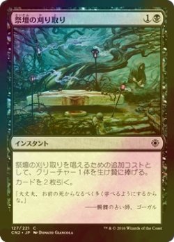 画像1: [FOIL] 祭壇の刈り取り/Altar's Reap 【日本語版】 [CN2-黒C]