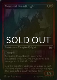 [FOIL] 馬上の戦慄騎士/Mounted Dreadknight 【英語版】 [DBL-赤C]