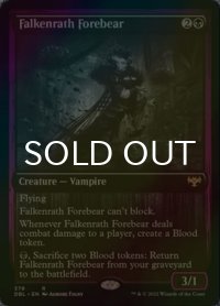 [FOIL] ファルケンラスの先祖/Falkenrath Forebear 【英語版】 [DBL-黒R]