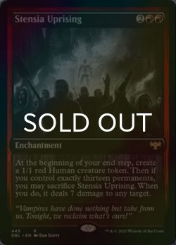 画像1: [FOIL] ステンシアの蜂起/Stensia Uprising 【英語版】 [DBL-赤R]