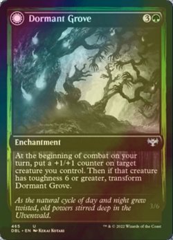 画像1: [FOIL] 休樹林帯/Dormant Grove 【英語版】 [DBL-緑U]