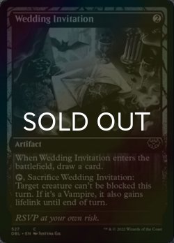 画像1: [FOIL] 結婚式への招待状/Wedding Invitation 【英語版】 [DBL-灰C]