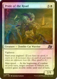 [FOIL] 公道の誇り/Pride of the Road 【英語版】 [DFT-白U]