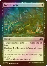[FOIL] 蝗の飛散/Locust Spray 【英語版】 [DFT-黒U]
