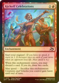 [FOIL] 開幕式/Kickoff Celebrations 【英語版】 [DFT-赤C]