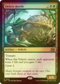 [FOIL] 屑転がし/Debris Beetle 【英語版】 [DFT-金R]