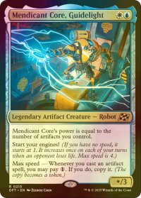 [FOIL] ガイドライト、雲水核/Mendicant Core, Guidelight 【英語版】 [DFT-金R]