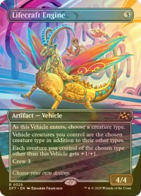 [FOIL] 生体生成エンジン/Lifecraft Engine (全面アート版) 【英語版】 [DFT-灰R]