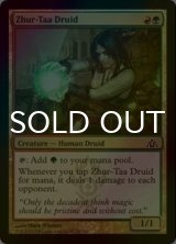 [FOIL] ザル＝ターのドルイド/Zhur-Taa Druid 【英語版】 [DGM-金C]