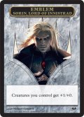 紋章 イニストラードの君主、ソリン/EMBLEM SORIN, LORD OF INNISTRAD 【英語版】 [DKA-トークン］