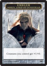 紋章 イニストラードの君主、ソリン/EMBLEM SORIN, LORD OF INNISTRAD 【英語版】 [DKA-トークン］