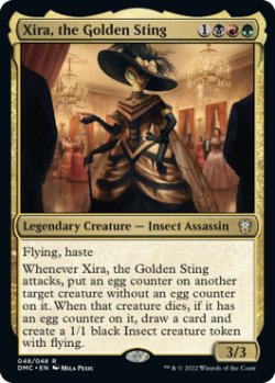 画像1: 黄金の一刺し、ジラ/Xira, the Golden Sting 【英語版】 [DMC-金R]