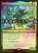 [FOIL] 流浪のドルイド、ジェンソン・カルサリオン/Jenson Carthalion, Druid Exile ● (日本産ブースター版) 【日本語版】 [DMC-金MR]