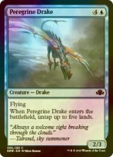 [FOIL] 流浪のドレイク/Peregrine Drake 【英語版】 [DMR-青C]