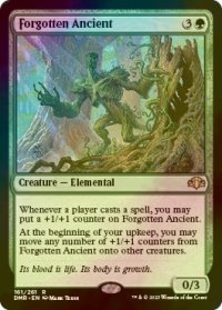 [FOIL] 忘れられた古霊/Forgotten Ancient 【英語版】 [DMR-緑R]