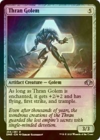 [FOIL] スランのゴーレム/Thran Golem 【英語版】 [DMR-灰U]