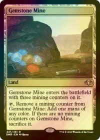 [FOIL] 宝石鉱山/Gemstone Mine 【英語版】 [DMR-土地R]