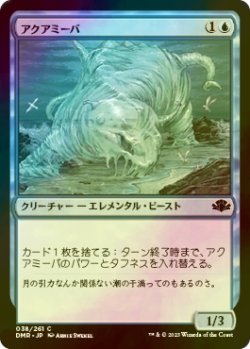 画像1: [FOIL] アクアミーバ/Aquamoeba 【日本語版】 [DMR-青C]