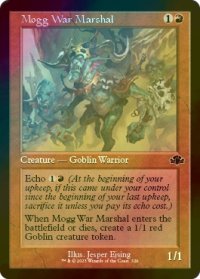 [FOIL] モグの戦争司令官/Mogg War Marshal (旧枠) 【英語版】 [DMR-赤C]