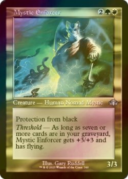 画像1: [FOIL] 秘教の処罰者/Mystic Enforcer (旧枠) 【英語版】 [DMR-金U]