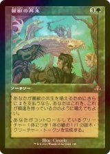 [FOIL] 菌獣の共生/Saproling Symbiosis (旧枠・海外産ブースター版) 【日本語版】 [DMR-緑R]