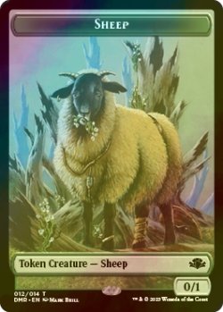 画像1: [FOIL] 羊/SHEEP 【英語版】 [DMR-トークン]