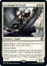 怒りの大天使/Archangel of Wrath 【英語版】 [DMU-白R]