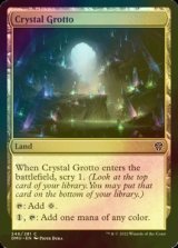 [FOIL] 水晶の岩屋/Crystal Grotto 【英語版】 [DMU-土地C]