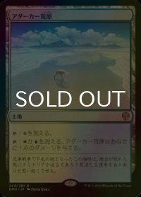 [FOIL] アダーカー荒原/Adarkar Wastes 【日本語版】 [DMU-土地R]