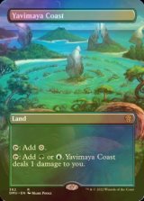 [FOIL] ヤヴィマヤの沿岸/Yavimaya Coast (全面アート・海外産ブースター版) 【英語版】 [DMU-土地R]