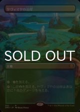 [FOIL] ヤヴィマヤの沿岸/Yavimaya Coast (全面アート・海外産ブースター版) 【日本語版】 [DMU-土地R]