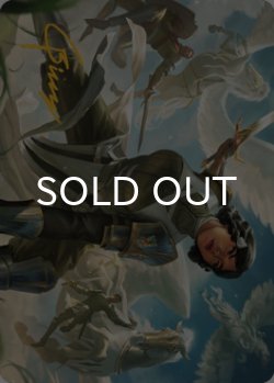 画像1: 毅然たる援軍/Resolute Reinforcements No.013 (箔押し版) 【英語版】 [DMU-アート]