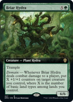 画像1: 茨のハイドラ/Briar Hydra (拡張アート版) 【英語版】 [DMU-緑R]
