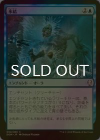 [FOIL] 氷結/Deep Freeze 【日本語版】 [DOM-青C]