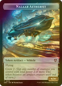 画像1: [FOIL] ナラーの霊気ジェット/NALAAR AETHERJET & 構築物/CONSTRUCT 【英語版】 [DRC-トークン]