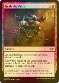 [FOIL] 目標の強奪/Grab the Prize 【英語版】 [DSK-赤C]
